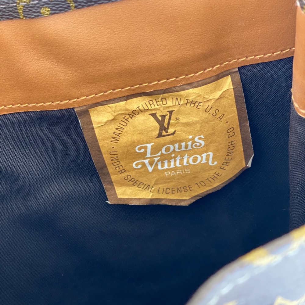 SOLD: Louis Vuitton Vintage Sac Plat Tote 1970’s - Picture 10 of 13